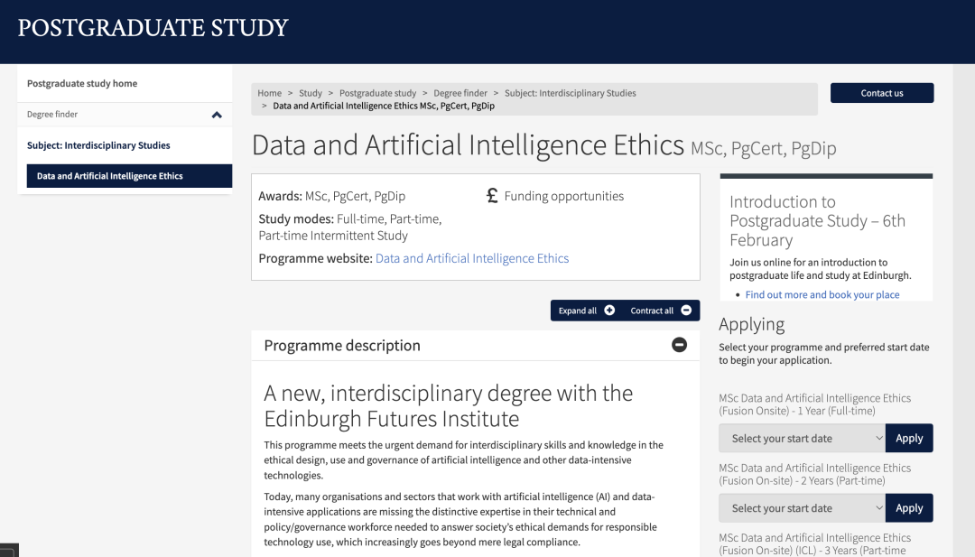 【最新】爱丁堡大学&ldquo;未来学院&rdquo;新增5大热门专业