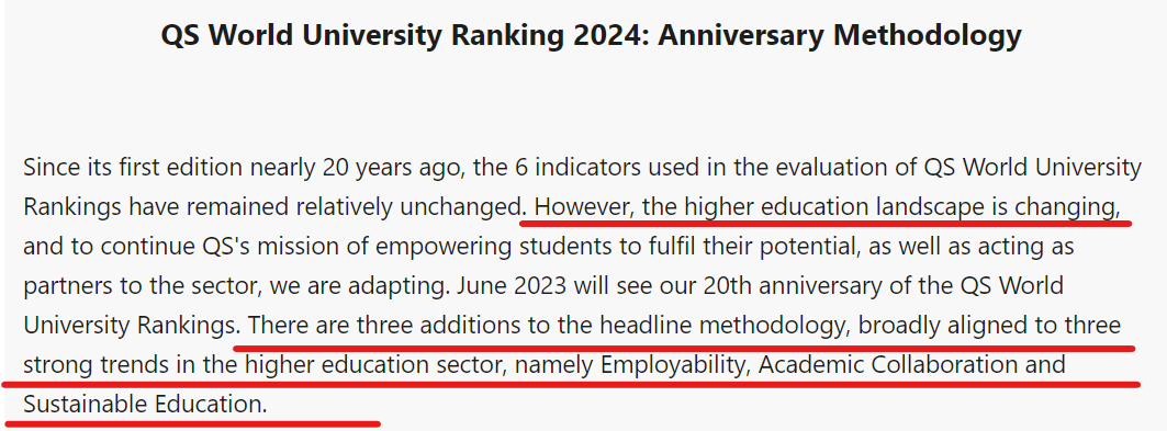 24年QS指标大改，世界大学排名洗牌！英国大学或将整体上升