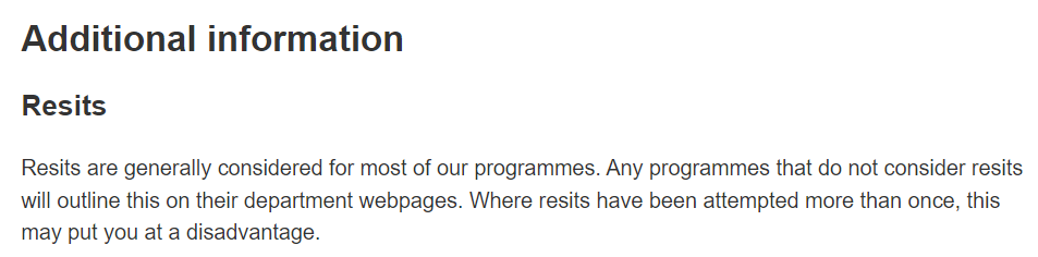 【南昌留学】必看！UCL这五个学院不再接受重考成绩！