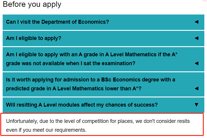 【南昌留学】必看！UCL这五个学院不再接受重考成绩！