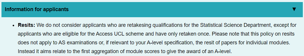 【南昌留学】必看！UCL这五个学院不再接受重考成绩！