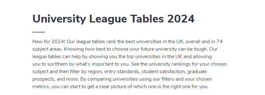 【选校】2024年英国大学排名榜单！你应该了解！