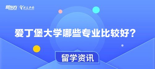 爱丁堡大学哪些专业比较好？