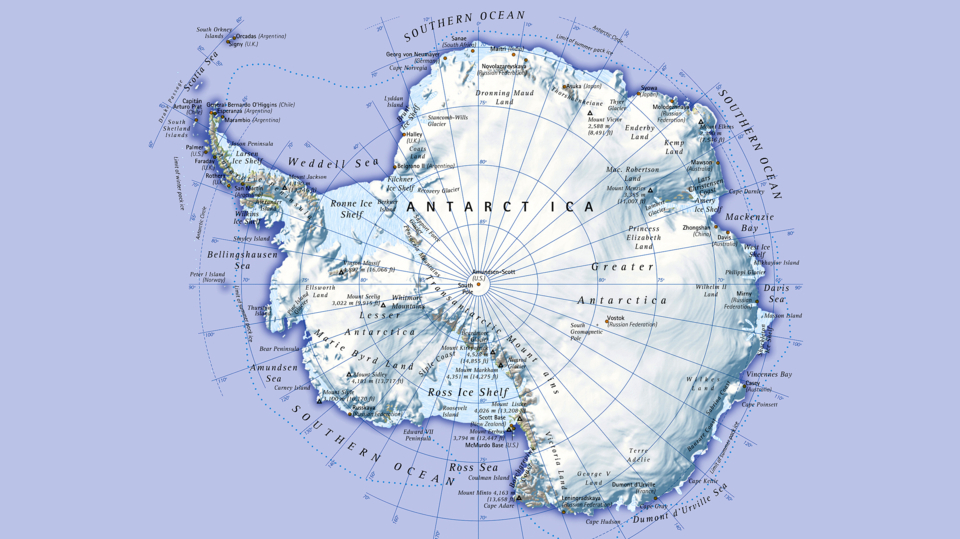 南极洲地图可以看到图片