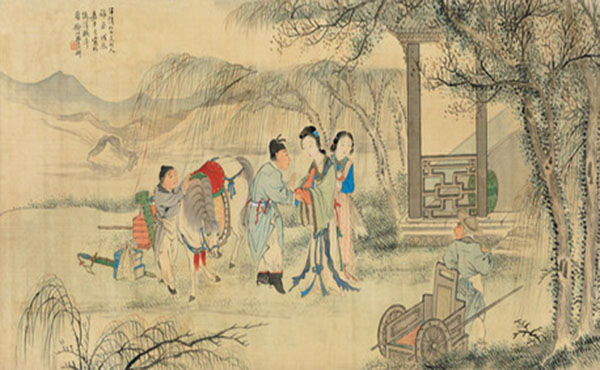 上海高二语文元曲《长亭送别》译文