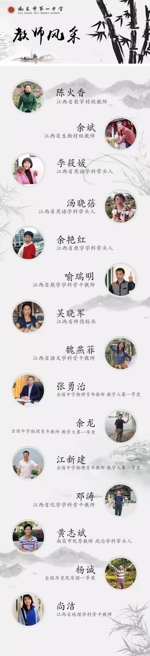 南昌一中教师风采