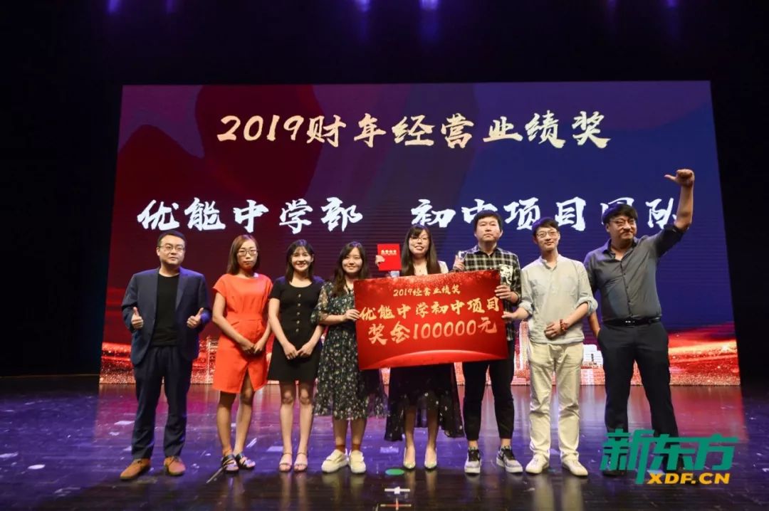 天津新东方2019总结表彰大会变革创新赋能