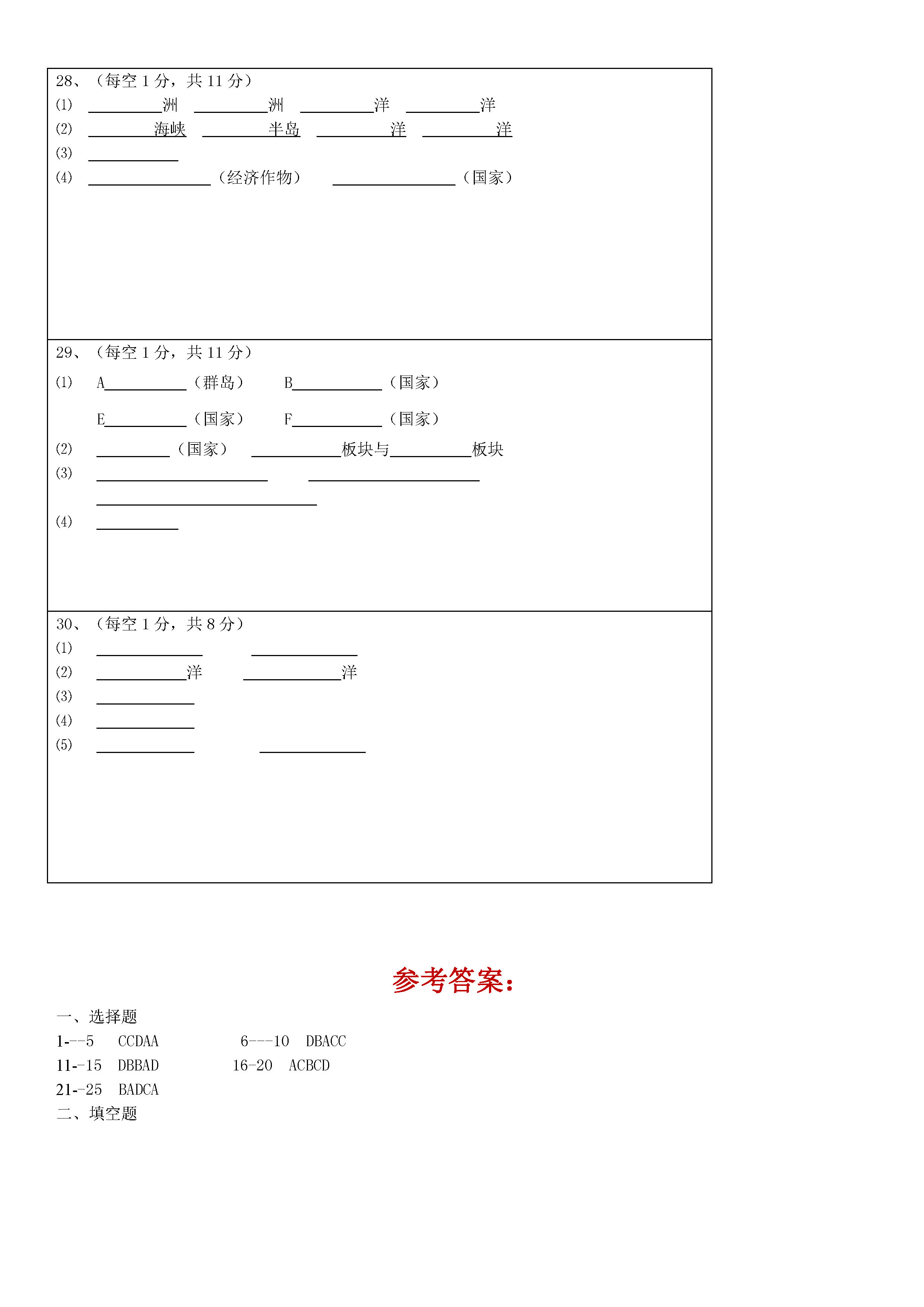 初一上册地理人口题朝阳区_初一上册地理思维导图