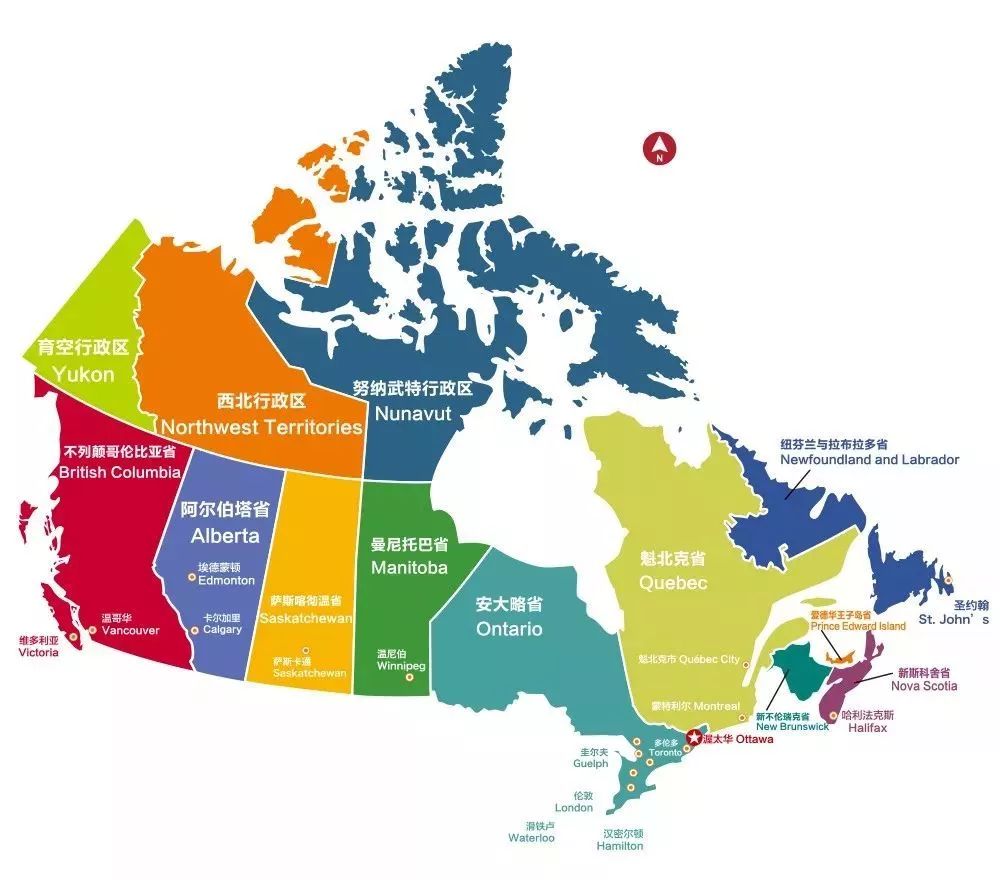 加拿大国家轮廓图片